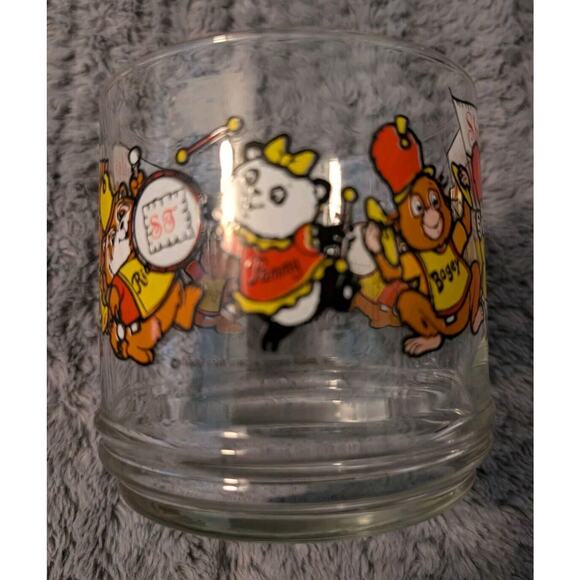 Vintage 1982 Shirt Tales Cartoon Character Glass Candy Bowl Dish Hallmark Cards - Picture 3 of 6